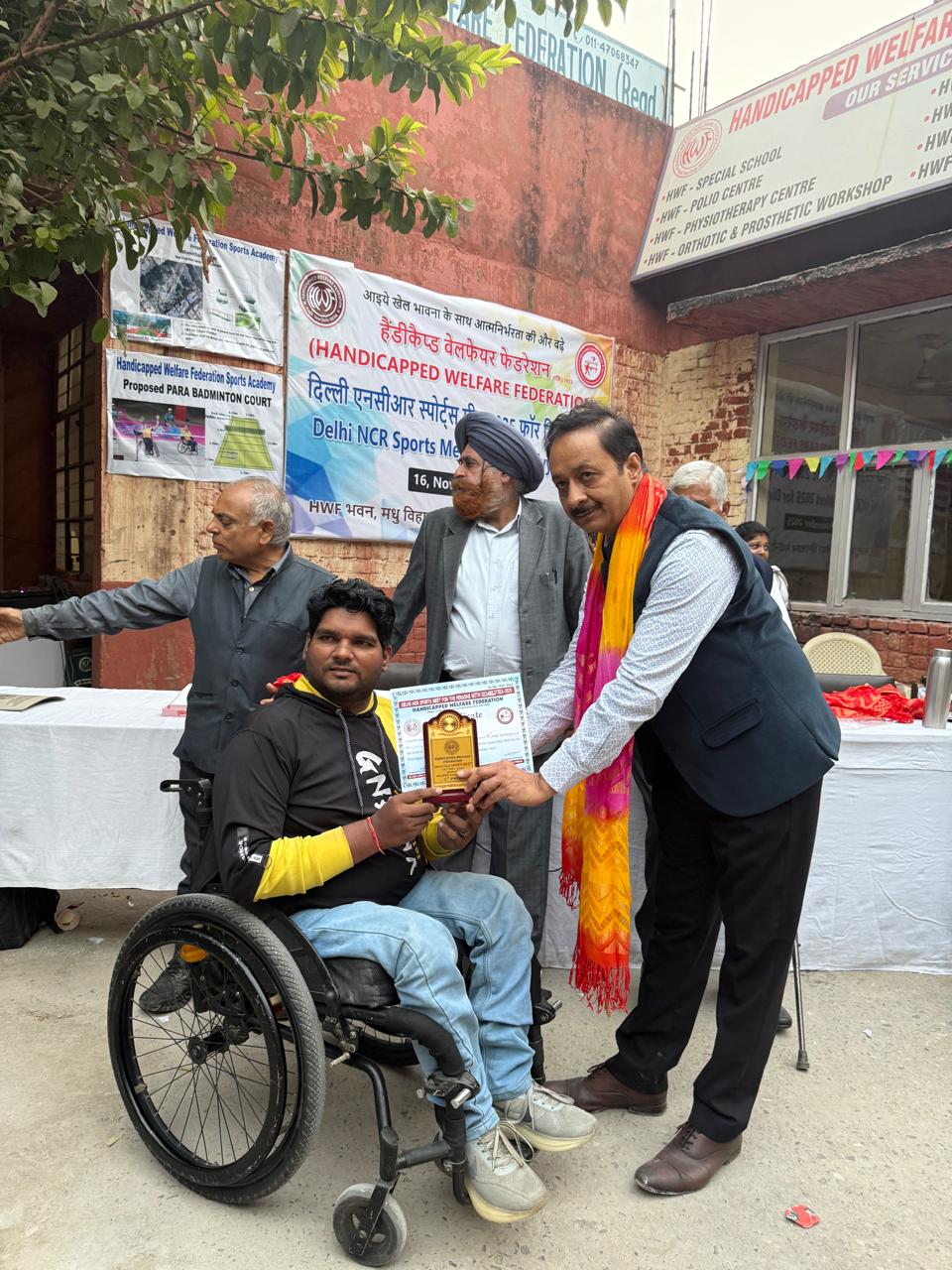 HELFEN FOUNDATION SPONSERED DELHI NCR SPORTS MEET 2025